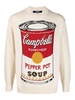 X andy warhol intarsia-knit jumper