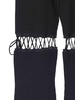 Leggings with laces detail