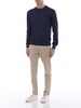 Soft cashmere crew neck sweater