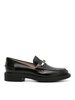 Leather loafers