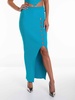 Skinny Fit Ribbed Skirt