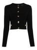 Cardigan A Coste - Nero / XS