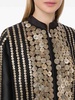 Sequin-Decorated Bomber Jacket