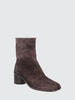 Tabi Ankle Boots In Suede Leather