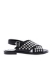 Black Kim studded sandals