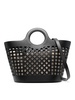 Colmado Cut-Out Leather Tote Bag