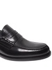 Polished leather loafers