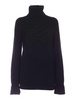 KL Soutache turtleneck in black