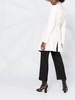 White wrap coat