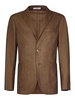 Wool Blend Unlined Single-Breasted Blazer