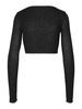 Crop Sweater In Lack Viscose Lend