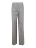 Wool Tweed Straight Leg Pants