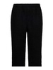 Black Wool Blend Casentino Cloth Beach Pants