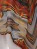 Sharm El Sheikh patterned silk kaftan