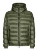 Green Quilted Down Jacket