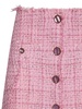 Pink Tweed Mini Skirt