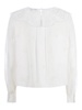 Blusa In Cotone Ricamato - Bianco / 12