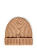 Fishermans Rib-Stitched Cashmere Knit Beanie