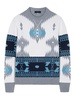 icon jacquard crew-neck sweater