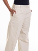 Wide leg pants with pleats