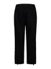 Black Wool Blend Casentino Cloth Beach Pants