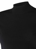 Black Viscose Crewneck