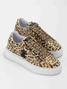 Animalier Print Side Logo Sneakers