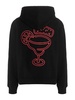 Logo embroidery hoodie by burro studio