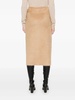 Mohair Brushed Skirt