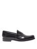 Polished leather loafers