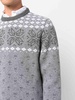 patterned intarsia-knit wool sweater