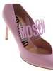 Branded strap pumps in pink