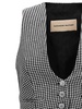 Houndstooth waistcoat