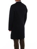 Skinny fit wool blend coat