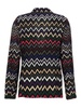 Missoni Single-Breasted Zig-Zag Knitted Blazer