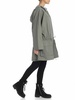 Oversize overcoat in sage green