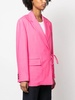 Msgm coarse wrap blazer