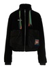 Multi drawstring fleece jacket