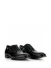 Doucals Black Leather Oxford