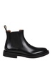 Doucals Black Leather Chelsea  boots