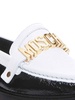 Moschino college two-tone loafers