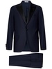 Dark Blue Stretch Virgin Wool Tuxedo Suit