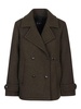 Heavy wool peacoat