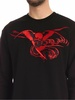 Fire Swallow sweatshirt in black