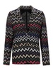 Missoni Single-Breasted Zig-Zag Knitted Blazer