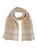 Cashmere and silk stole