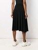 Flared Midi Skirt