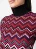 Zig-zag motif jumper