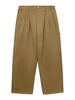 Wide Leg Cotton Trousers