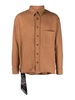 Wool blend shirt